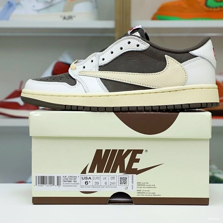 X TRAVIS 1 JORDAN OG AIR SCOTT REVERSE LOW MOCHA 1124